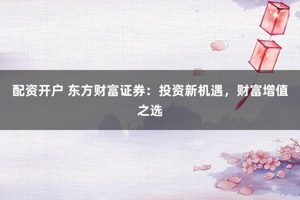 配资开户 东方财富证券：投资新机遇，财富增值之选